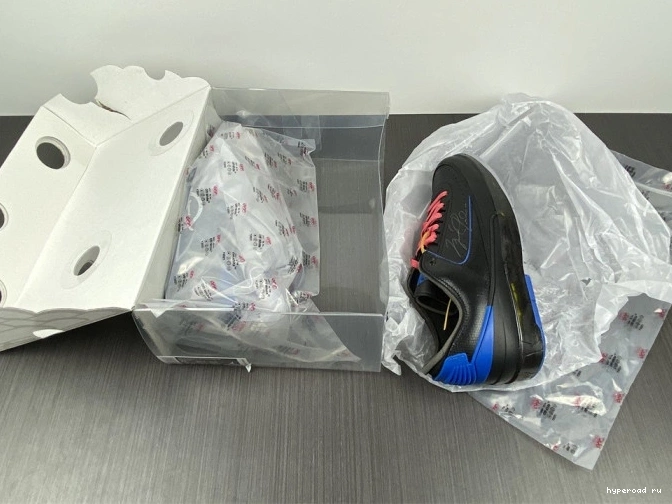 2 Retro SP Jordan Low Off-White Black Blue DJ4375-004 0927